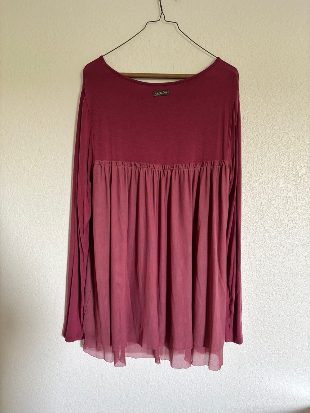 Matilda Jane Ruffle Tunic Top – Size Medium - Picture 3 of 4